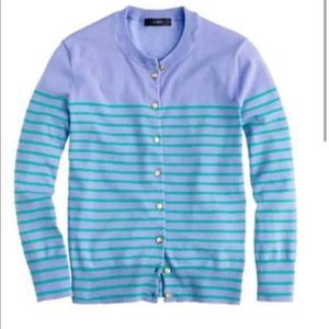 - J. Crew Jackie Cardigan in Stripe